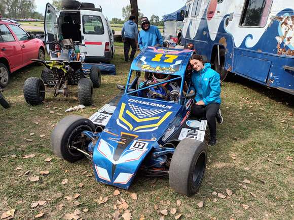 Sebastián Canggianelli no pudo completar la primera carrera del Torneo Speed Car 2024