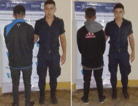 Fueron aprehendidos y liberados dos sujetos tras robo en grado de tentativa