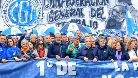 La CGT ratificó el paro del 9 de mayo y pidió que el Senado no apruebe la ley Bases