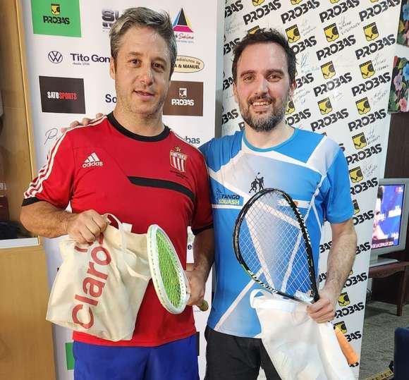 Squash: Ignacio Hargouas se consagró campeón en el Torneo Probas