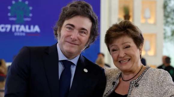 El FMI le exige al Gobierno más ajuste, mientras Milei se reúne con Georgieva 