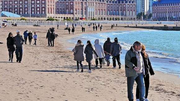 Vacaciones: Mar del Plata con 50% de ocupación en el pico del receso
