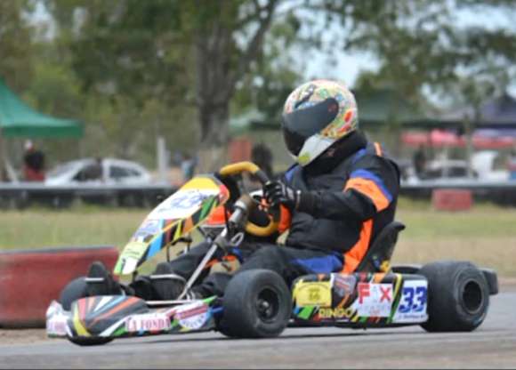 Fierro a la Tabla: Yony Dufour sigue sumando experiencia en el “karting del Salado”