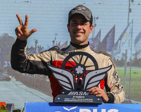 Juanchi Gárriz: “Conseguir un tercer puesto el sábado y mantenernos competitivos hasta el final el domingo es un logro importante”