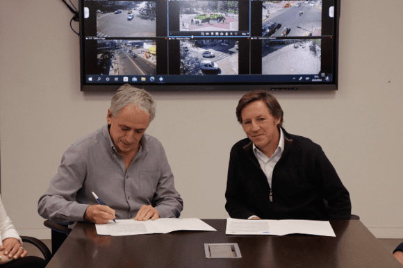 Firma del Convenio de “Ojos en Alerta” para reforzar el sistema de seguridad local