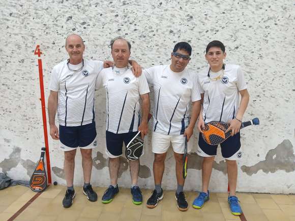 Nacho Bidondo y Alejo Bertoglio campeones de fecha de sexta categoría del Provincial en Lezama