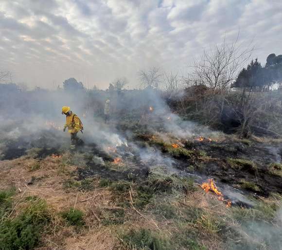 Aumenta el riesgo de incendios forestales y se Inicia campaña de prevención en Chascomús