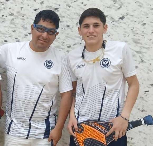 Parejas del club de Pelota llegaron a semis del torneo clausura del Provincial de Paleta