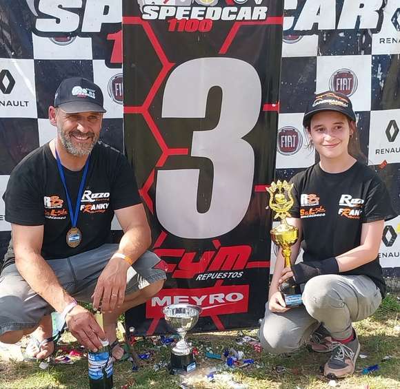 Fierro a la Tabla: Sebastián Canggianelli se subió al podio en Brandsen