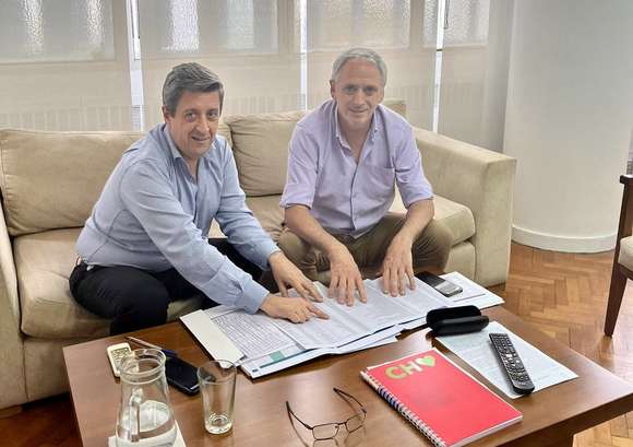 El intendente de Chascomús destacó la importancia de retomar las obras de infraestructura en la ciudad