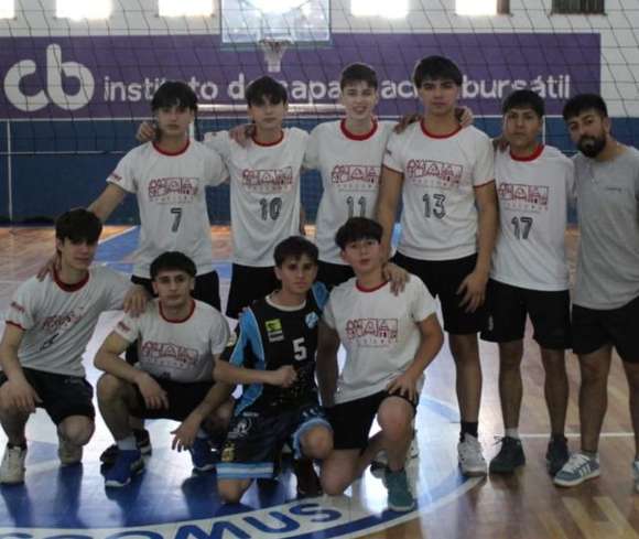 La primera división y el sub16 del vóley masculino del club de Pelota juegan los playoff del clausura belgranense