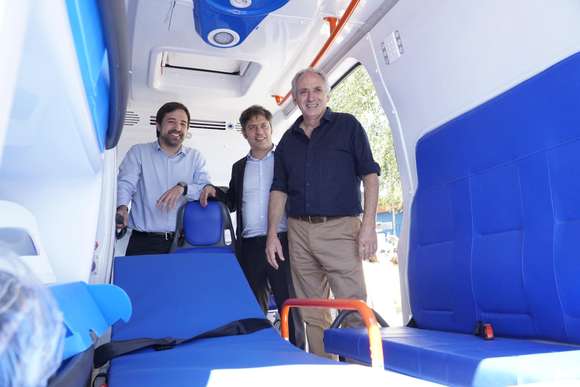 Kicillof impulsa obras de infraestructura y salud en Chascomús