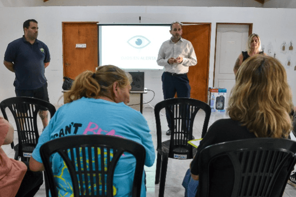 Vecinos podrán capacitarse para utilizar el sistema Ojos en Alerta