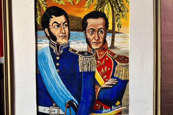 La obra pictórica de José Alessi sobre la vida de San Martín llega a Chascomús