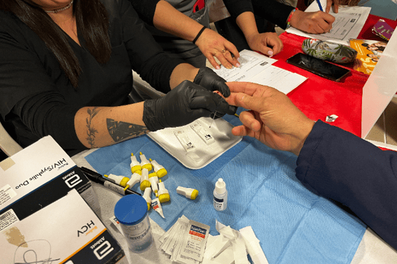 Jornadas de testeos rápidos de sífilis y HIV en los Centros de Atención Primaria de la Salud locales