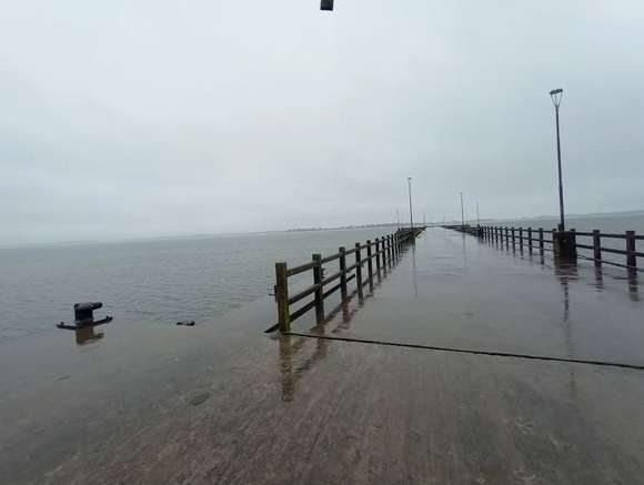 Intensas lluvias en toda la región, sin evacuados en Chascomús