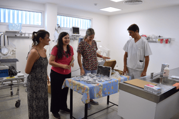 Nuevo Monitor de última generación para la sala de cuidados especiales de pediatría del Hospital Municipal