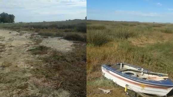 La laguna Salada de Monasterio se secó: El pesquero de Lezama cierra definitivamente