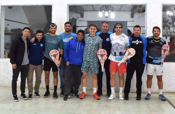 Una fiesta de la paleta se vivió en el trinquete del club de Pelota Chascomús