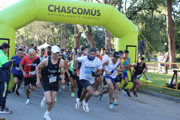 Atletismo: Se corrió la primera carrera de calle en Chascomús