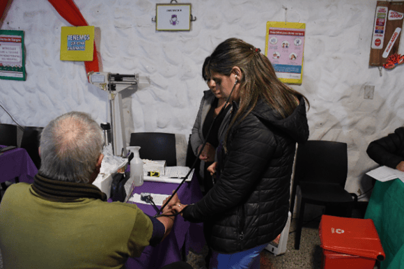 Jornada de atención a personas adultas en el CAPS Barrio Jardín