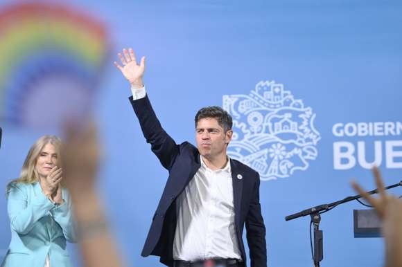 Kicillof lanza oficialmente el Movimiento Derecho al Futuro