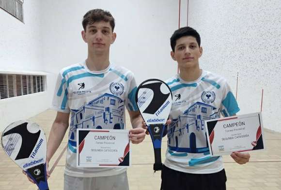 Jóvenes promesas de Chascomús: Martín y Lautaro Leclercq entrenan con preselección Argentina para el Mundial Sub23 de Pelota Paleta