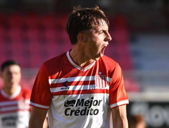Luca Arfaras, el goleador chascomunense, metió a Estudiantes en cuartos del Torneo Proyección
