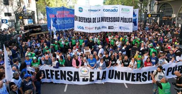 Marcha federal universitaria: desde el sector aseguraron que tienen “dificultades para seguir funcionando”