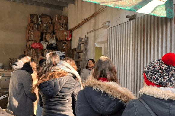 Los promotores de huertas y ambiente visitaron el Taller Protegido “Pedro Echeverría”