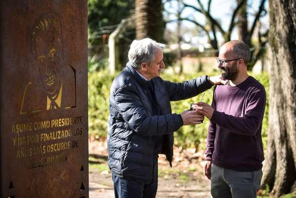 “Continuidad con renovación”: Javier Gastón respaldó a Lucio Alfonsín rumbo a las legislativas