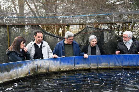 Cambio de autoridades en la Estación Hidrobiológica de Chascomús y entrega de más de un millón de alevinos de pejerrey