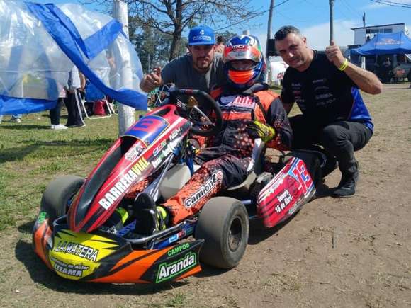Karting: Mariano Moyano cumplió en Marcos Paz y se mantiene en la pelea del campeonato