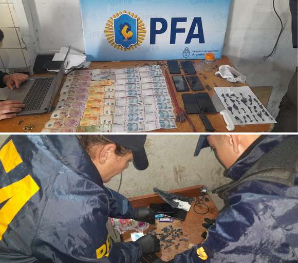 Golpe al narcotráfico en Chascomús: La PFA desbarata un punto de venta de drogas en el barrio Iporá