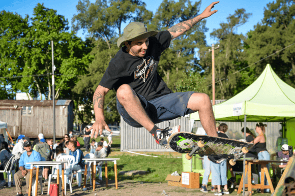 Se desarrolló con éxito la primera “Fiesta del Playón Urbano” en la Vieja Estación