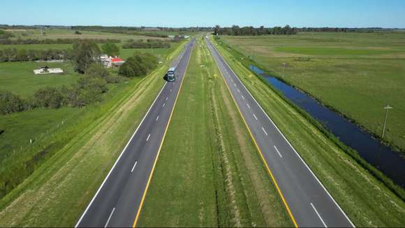 Costa Atlántica: finalizaron las obras de mejora y repavimentación de la ruta 63