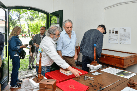 El intendente Gastón participó de la Jornada “Masonería a Puertas Abiertas”