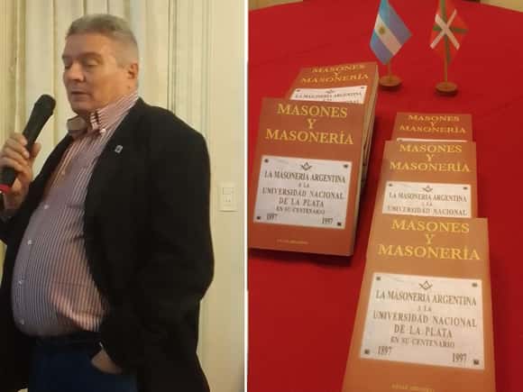 La Logia Masónica de Chascomús abre sus puertas con la presentación del libro “Masones y Masonería”