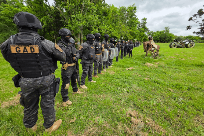 Desalojaron el predio del Castillo de la Amistad tras una orden judicial