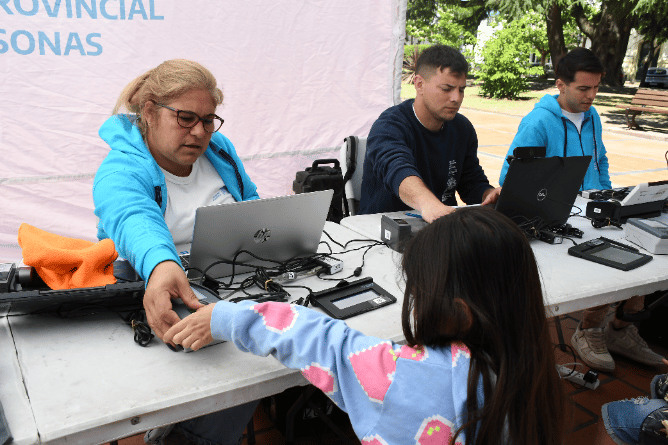 Se realizó con éxito la primera jornada del operativo gratuito de renovación de DNI