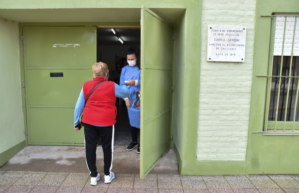 Desde la próxima semana la vacuna antigripal se aplicará en barrio Jardín