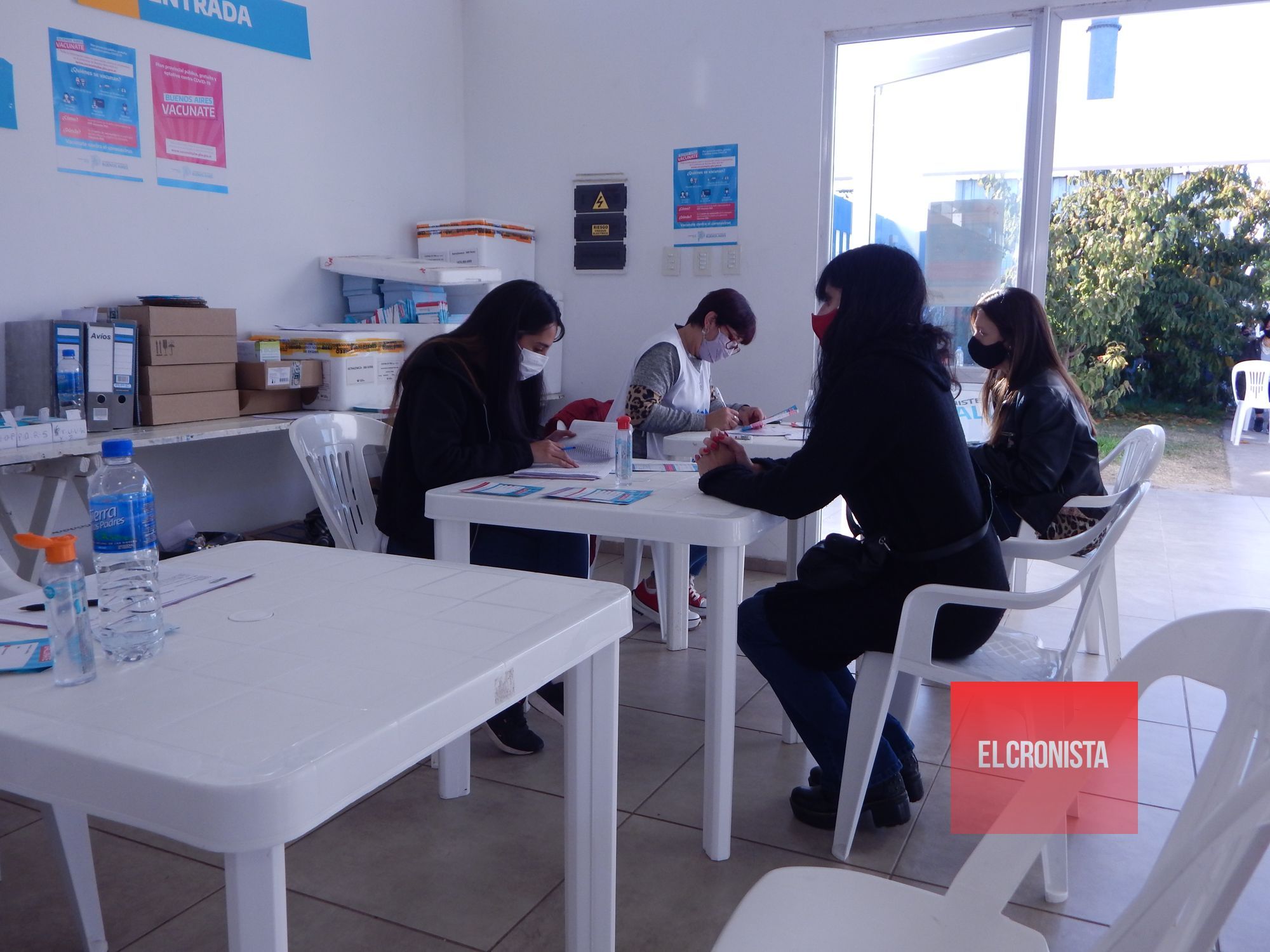 Hoy en Chascomús: “Estaríamos terminando con las personas que se han registrado con anticipación”