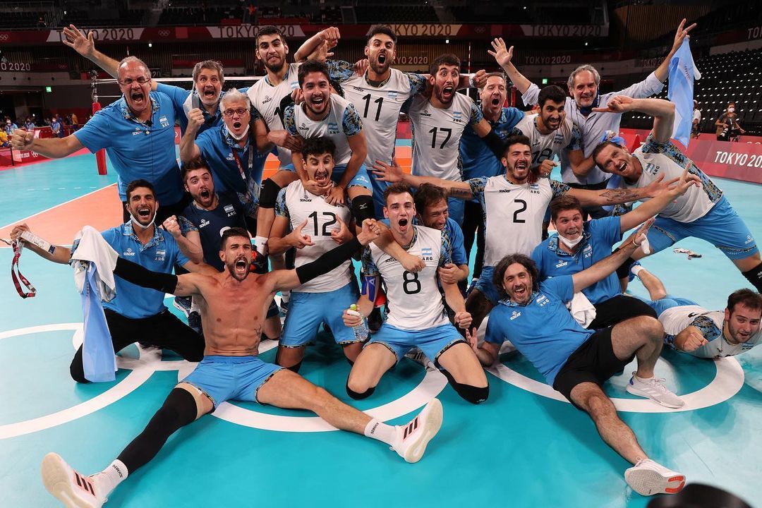 El vóley logró la segunda medalla de su historia, la tercera para Argentina en estos Juegos
