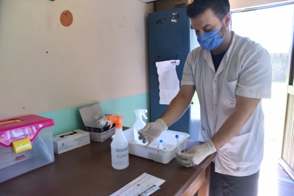 Fueron detectados 10 casos de Covid-19 con testeos rápidos durante el fin de semana