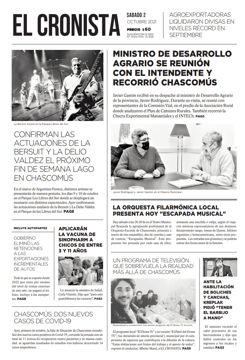 Tapa 2 octubre 2021