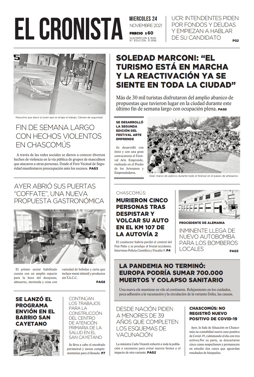 Tapa 24 noviembre 2021
