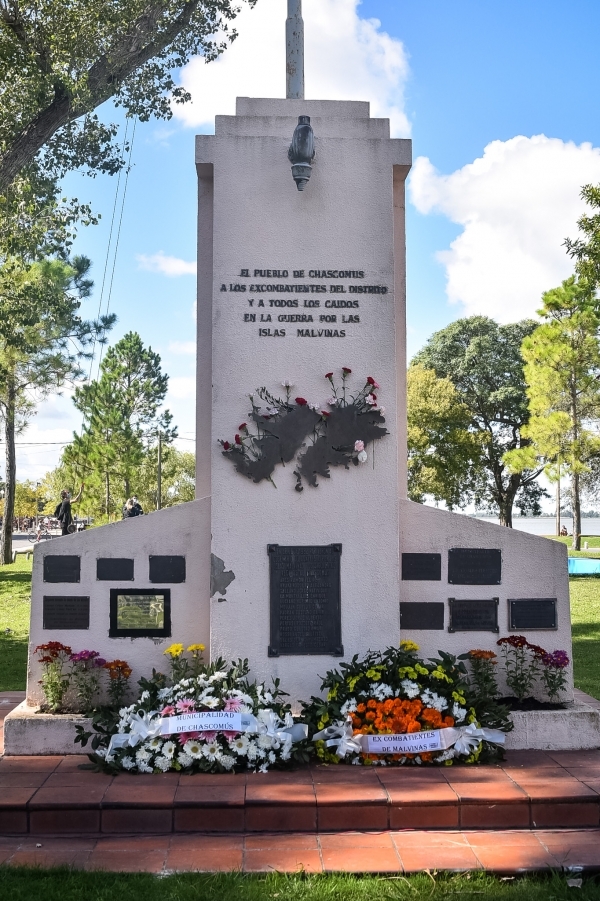 Acto oficial: Homenaje a los ex combatientes en el 40° aniversario de la Guerra de Malvinas