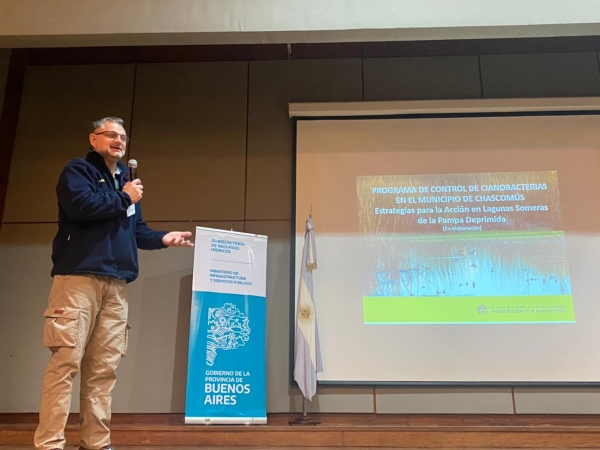 La municipalidad de Chascomús impulsa un programa de control de cianobacterias
