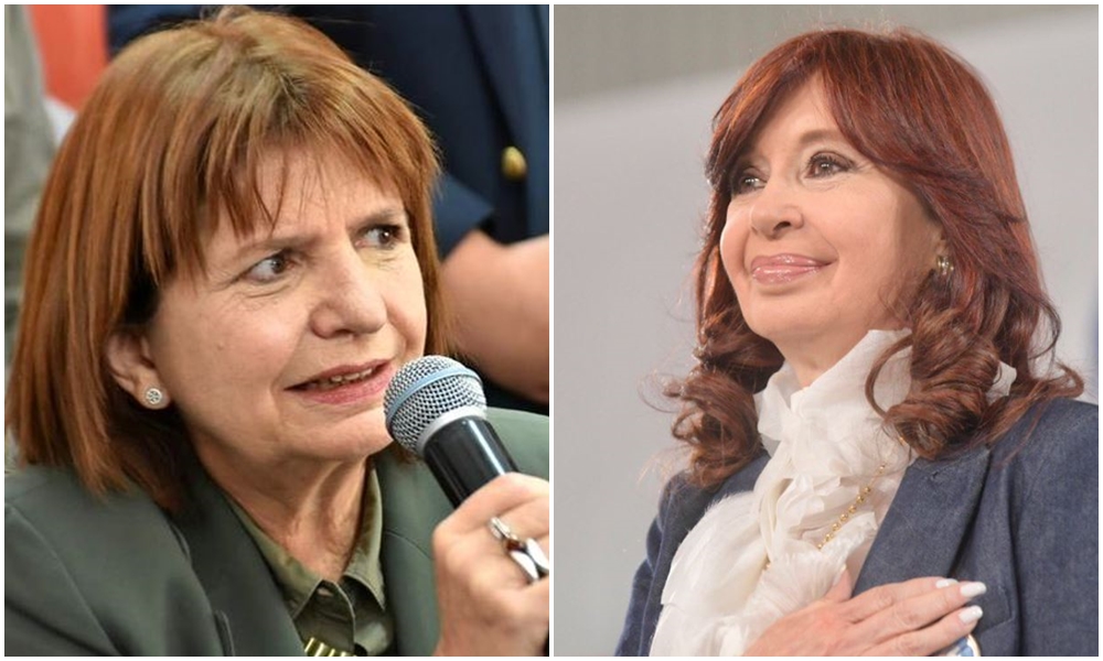 Apoyo a Patricia Bullrich tras los dichos irónicos de Cristina Fernández