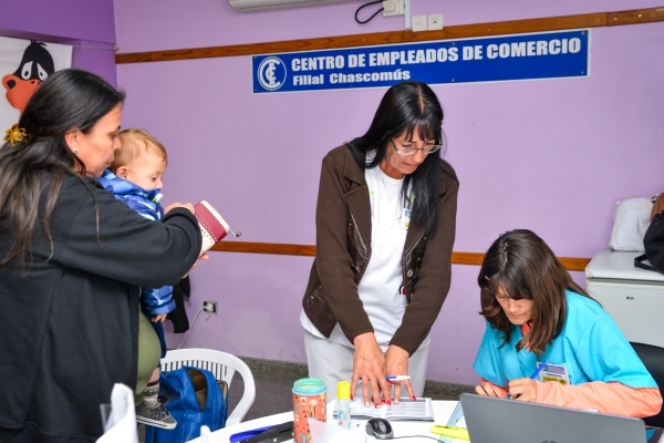 Comenzó en nuestra ciudad la vacunación contra sarampión, rubéola, paperas y polio
